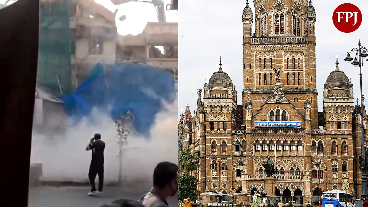 'Falling Debris Endangering Commuters': Residents Of Mumbai's Lokhandwala Flag Safety Concerns At Redevelopment Site
