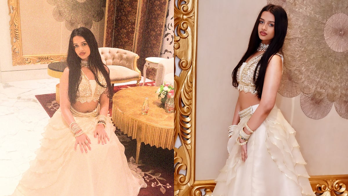 Devendra Fadnavis' Daughter Divija Stuns In Lehenga For Navratri; Mom Amruta Calls Her 'Princess'