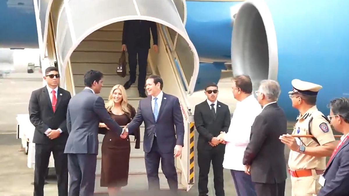 Marco Rubio Lands In Mumbai: US Secretary Of State Arrives For Strategic Talks With EAM S Jaishankar