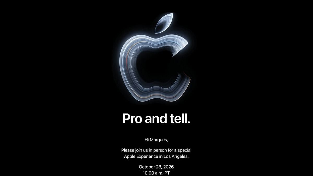 What To Expect From Apple's 'Pro & Tell' Event On October 28?