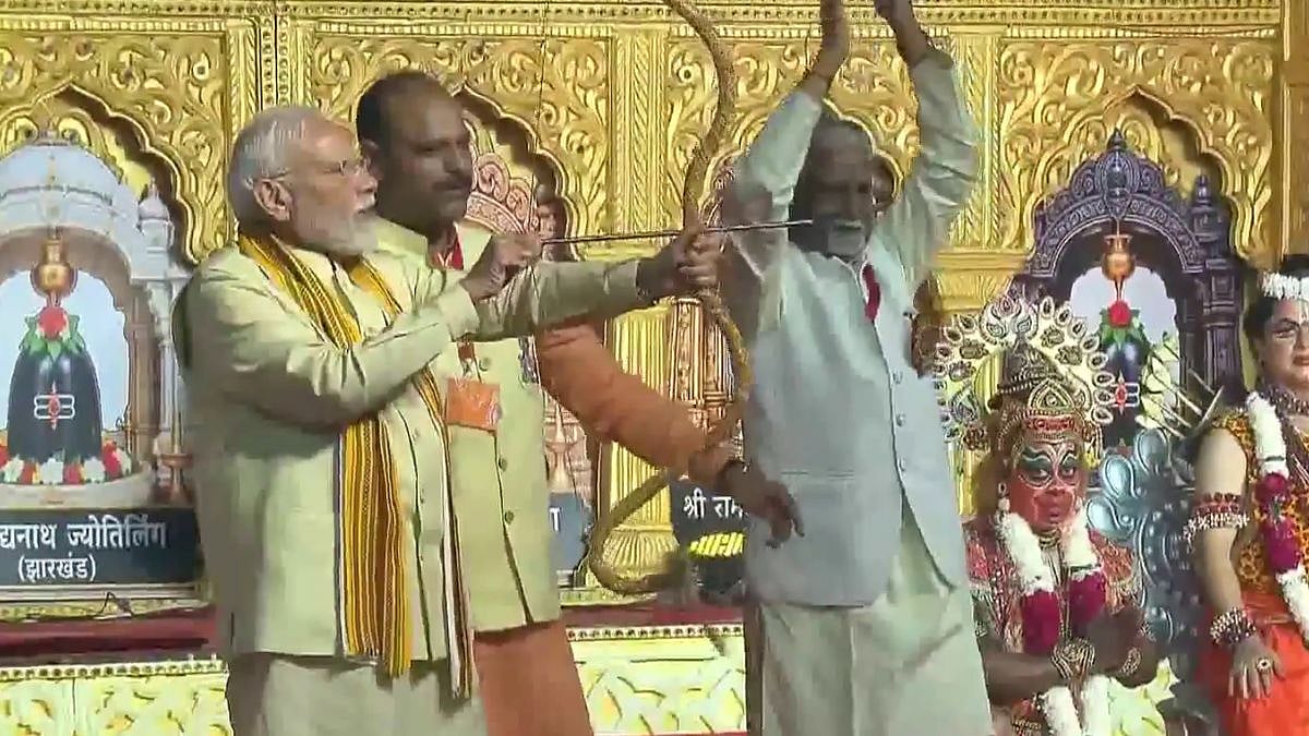 PM Modi Performs Ravana Dahan In Delhi, Says Dussehra Marks ‘End Of Tyranny And Terror’ | Video