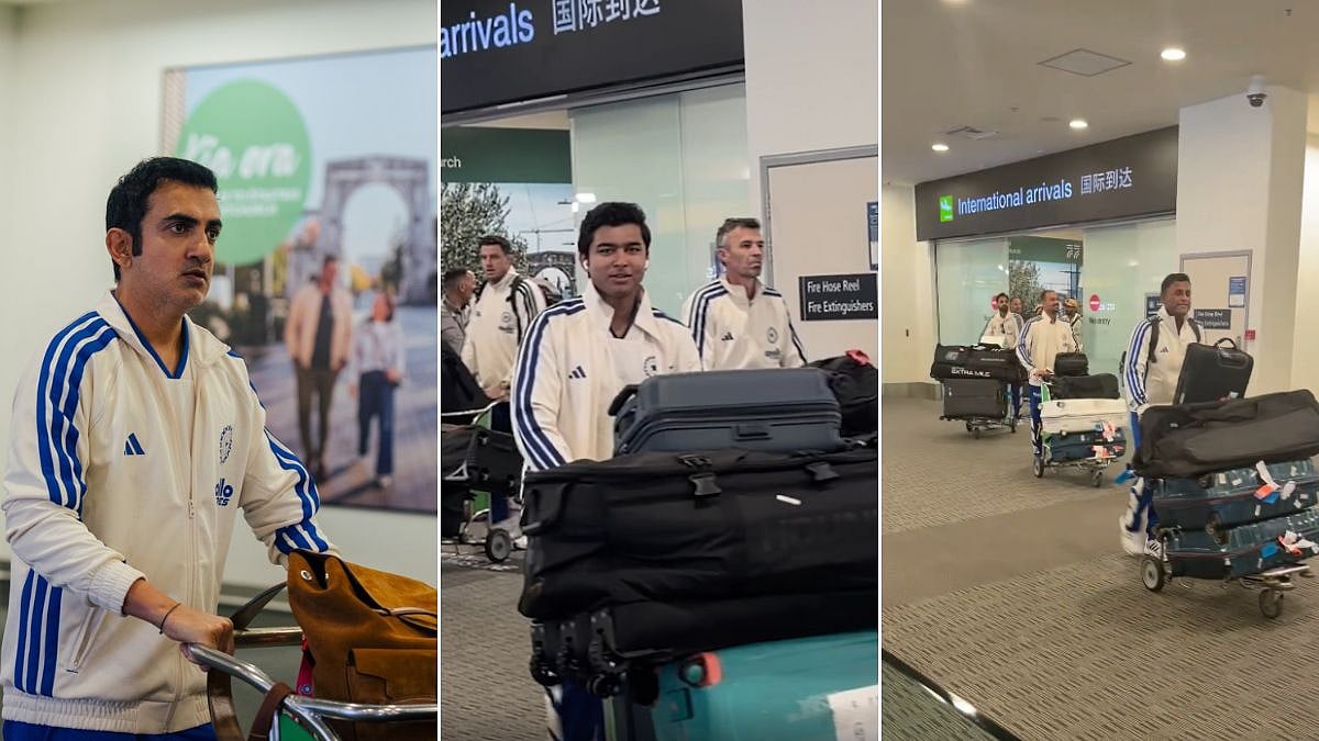 India vs New Zealand 2026 Tour: Gautam Gambhir & First Batch Of Indian Cricketer Arrive In Christchurch Ahead Of Opening T20I | Video