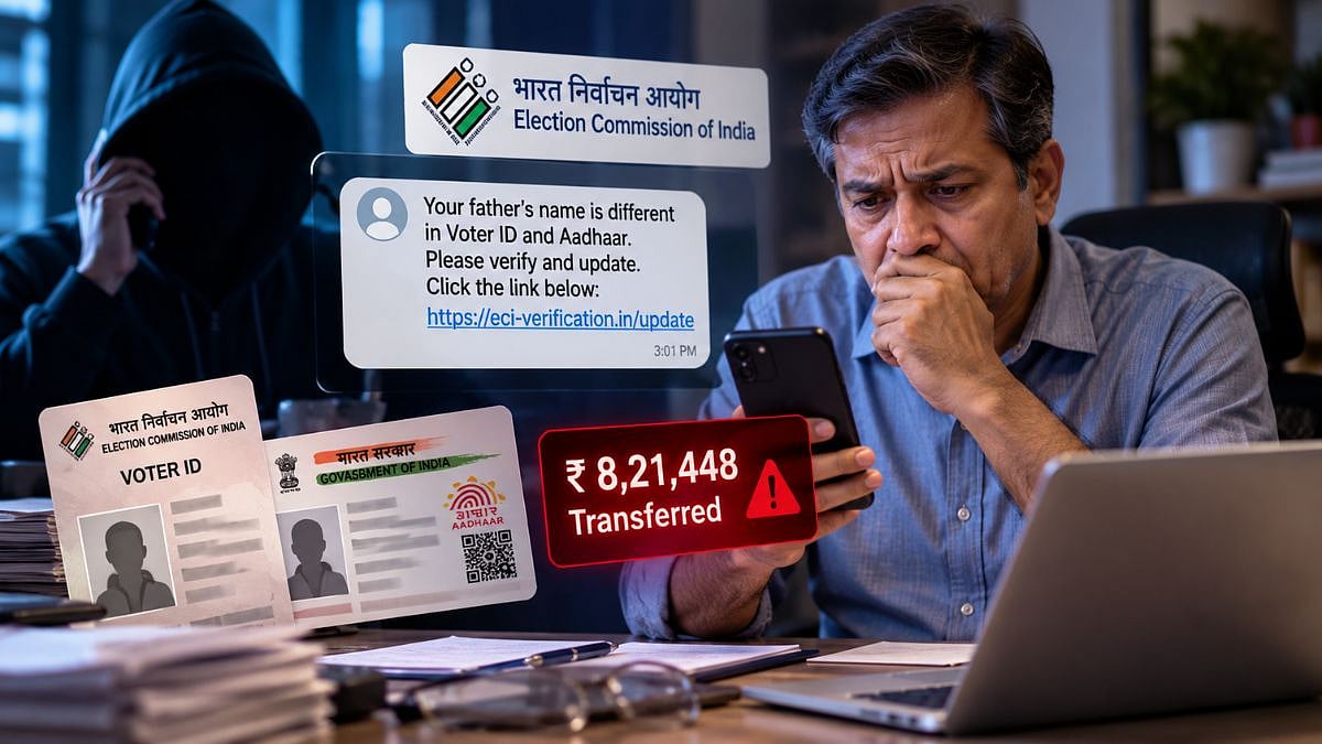 Navi Mumbai Cyber Fraud: 53-Year-Old Mulund Businessman Duped Of ₹8.21 Lakh By Fraudsters Posing As Election Commission Officials