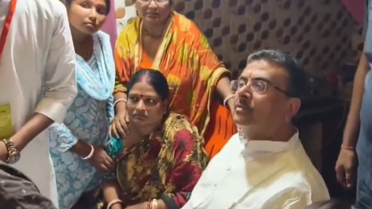 West Bengal: CM Adhikari Distributes Compensation Cheques To Bereaved Families, Assures Govt Support