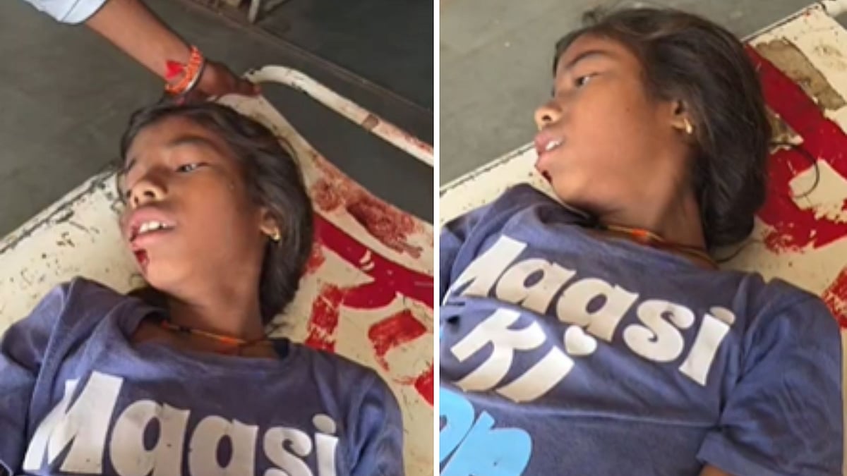 Out For Kanja Bhoj, 12-Year-Old Girl Hit By Speeding Bike In MP’s Chhatrpur; Leg Fractured, Head Injured