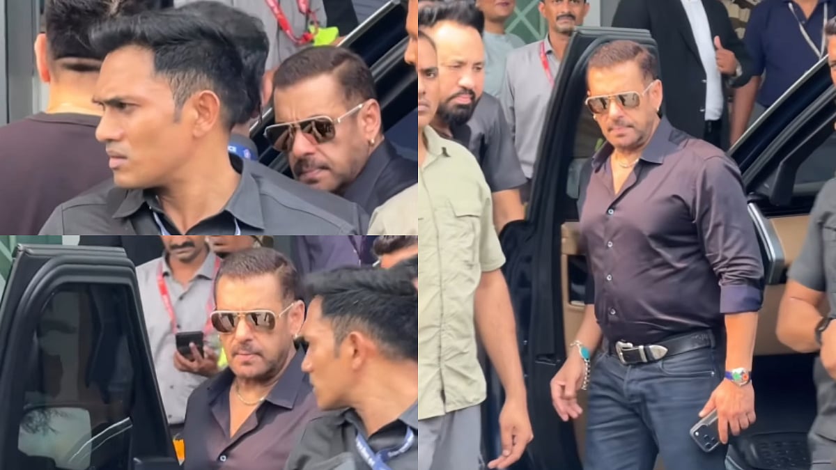Salman Khan Spotted With Heavy Security At Mumbai Airport After Tiger Shroff's Firing Incident - Watch Video