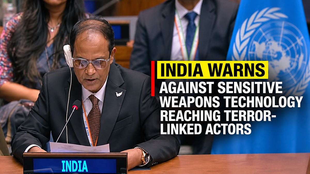 India Warns Against Sensitive Weapons Technology Reaching Terror-Linked Actors At UN