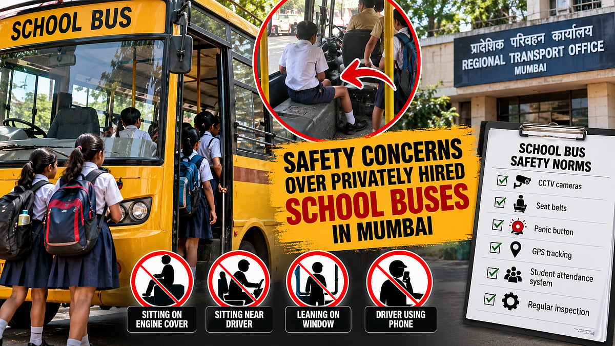 Parents-Hired School Buses Under Scanner Over Safety Violations, Citizens Demand Special RTO Inspection Drive