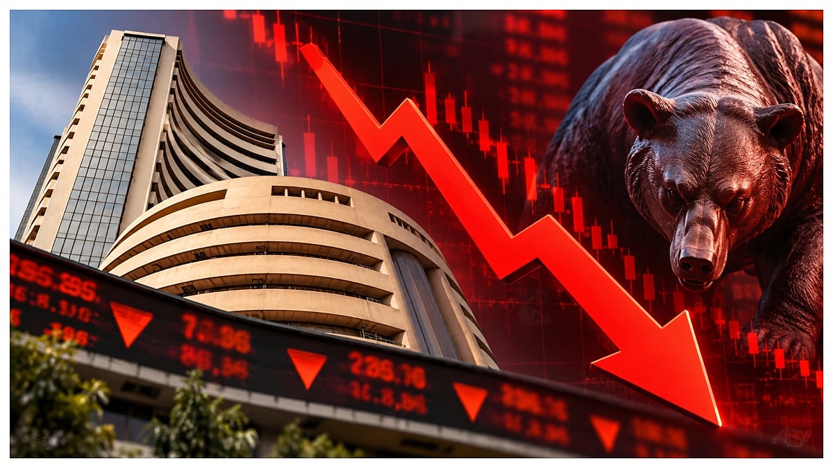 Stock Market Sell-Off Explained, Sensex Plunges 1,300 Points & Nifty Drops 425 Points From Intraday Highs; Here Are 5 Reasons