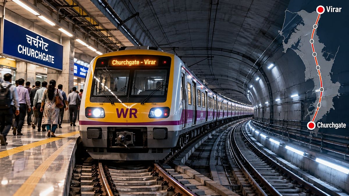 Mumbai: Underground Churchgate–Virar Rail Link On Western Railway’s Radar; Awaits Railway Board Funds