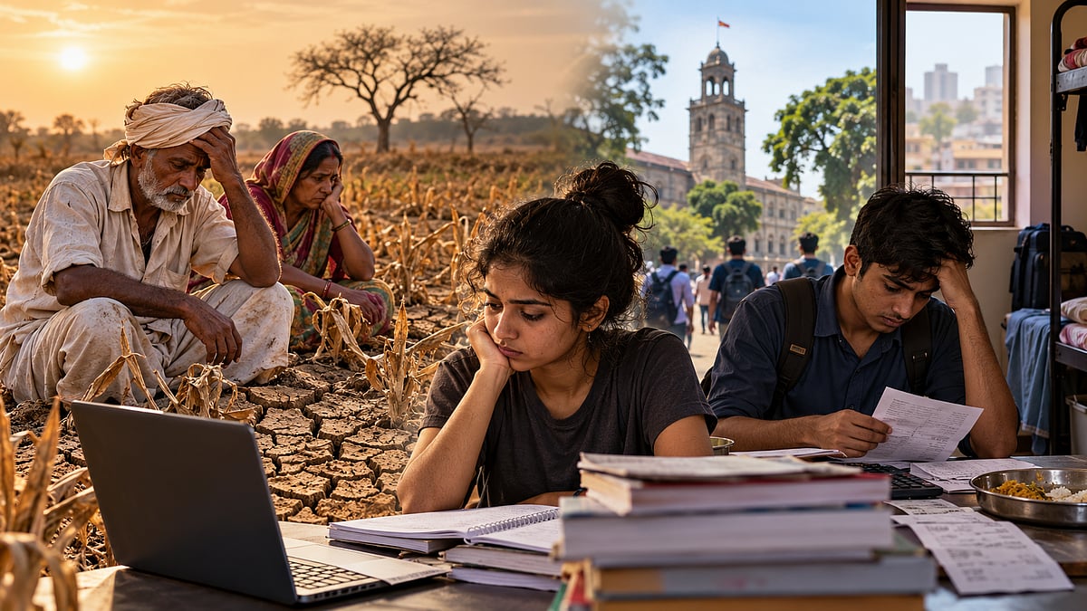 Drought-Hit Students In Pune Struggle To Pay Rent, Mess Bills As Families Battle Crop Losses