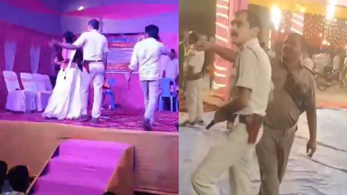 Viral VIDEO: Begusarai Police Inspector Allegedly Slaps Female Dancer During Jagran, Points Pistol At Crowd