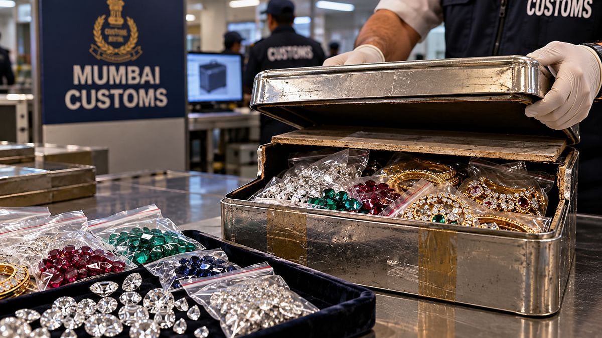 Mumbai Customs Seizes Diamonds, Gems And Jewellery Worth ₹10 Crore In BKC Export Smuggling Case; 1 Held
