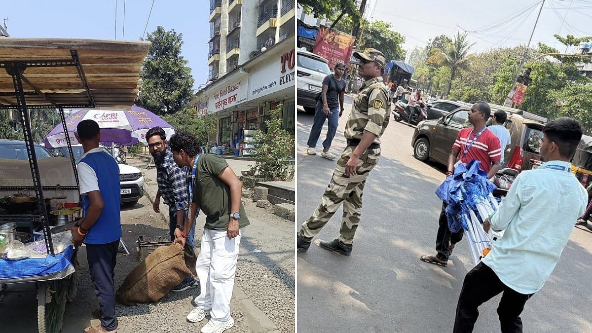 Panvel Municipal Corporation Intensifies Anti-Encroachment Drive, Seizes Illegal Handcarts And Goods Across City