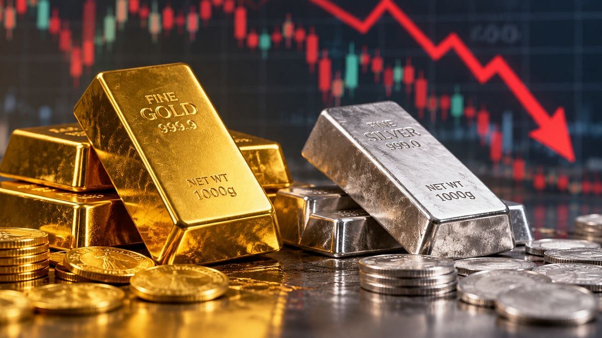 Gold And Silver Prices Fall In Delhi As Rupee Appreciation And Elevated Crude Oil Weigh On Bullion