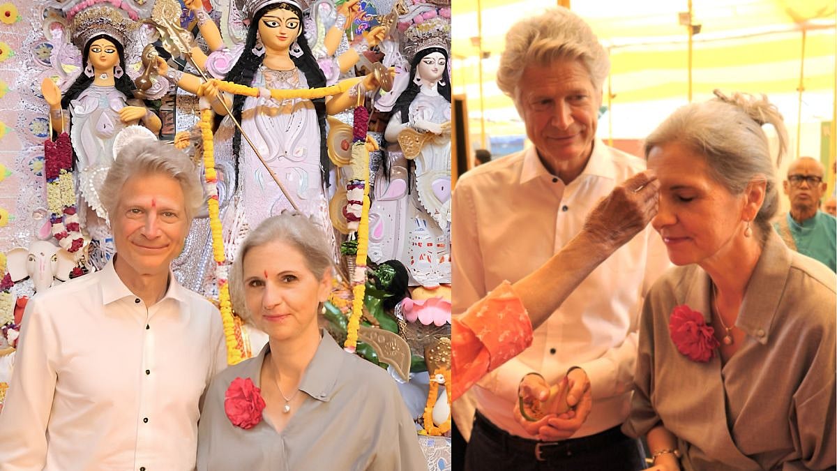 'The Mythology Inspires Us': German Ambassador Jasper Wieck Visits Delhi’s Durga Puja Pandal, Highlights Power Of Women