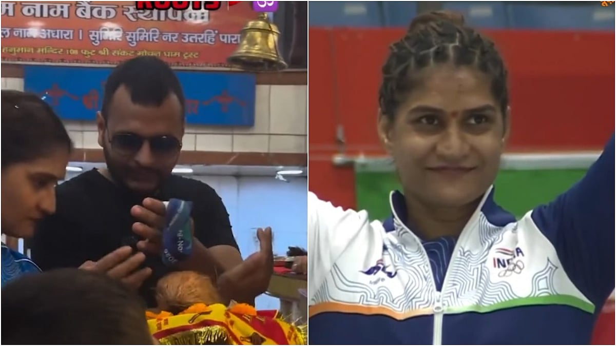 VIDEO: Asian Games 2026 MMA Bronze Medallist Suchika Tariyal Offers Medal At Hanuman Temple, Seeks Blessings