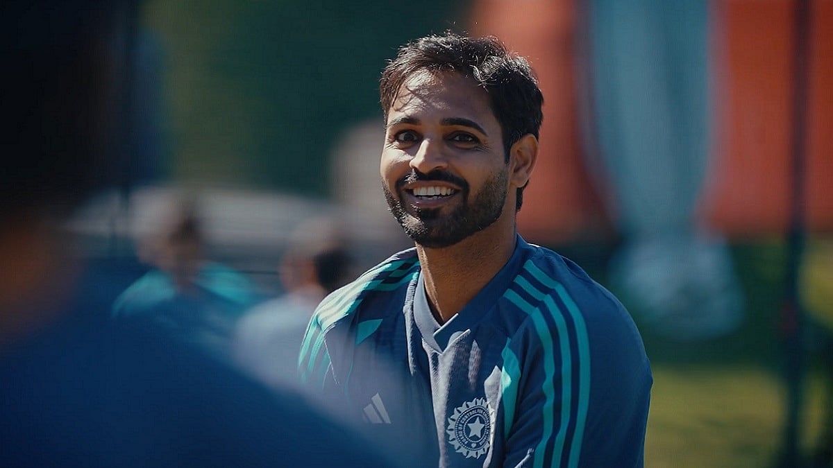 Bhuvneshwar Kumar Bowls In The Nets Ahead Of IND Vs NZ 1st T20I After Comeback Match Washed Out; VIDEO