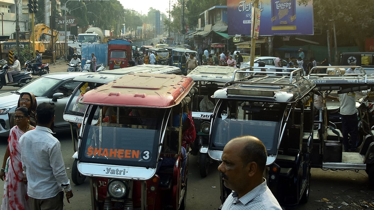 Unruly E-Rickshaws, Autos Choke Bhopal Roads, Trigger Traffic Jams At Busy City Intersections