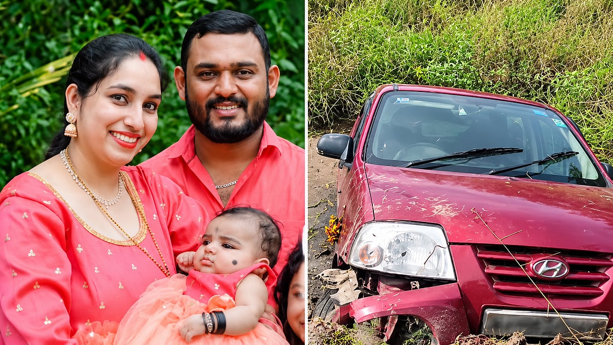 Karnataka Tragedy Couple And 4-Year-Old Daughter Die As Car Plunges Into Lake Near Madikeri, Dense Fog Suspected