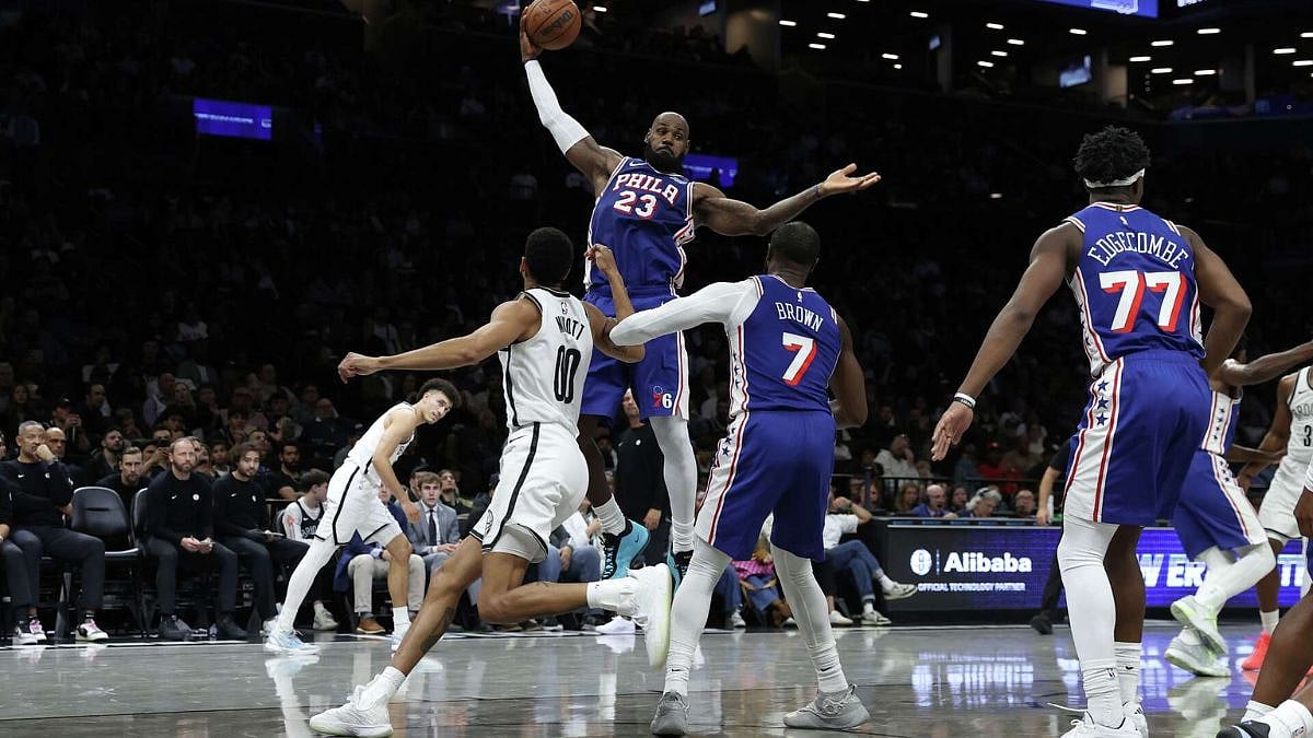 LeBron James Shines With All-Round Performance In Philadelphia 76ers Debut, Records 14 Points Against Knicks
