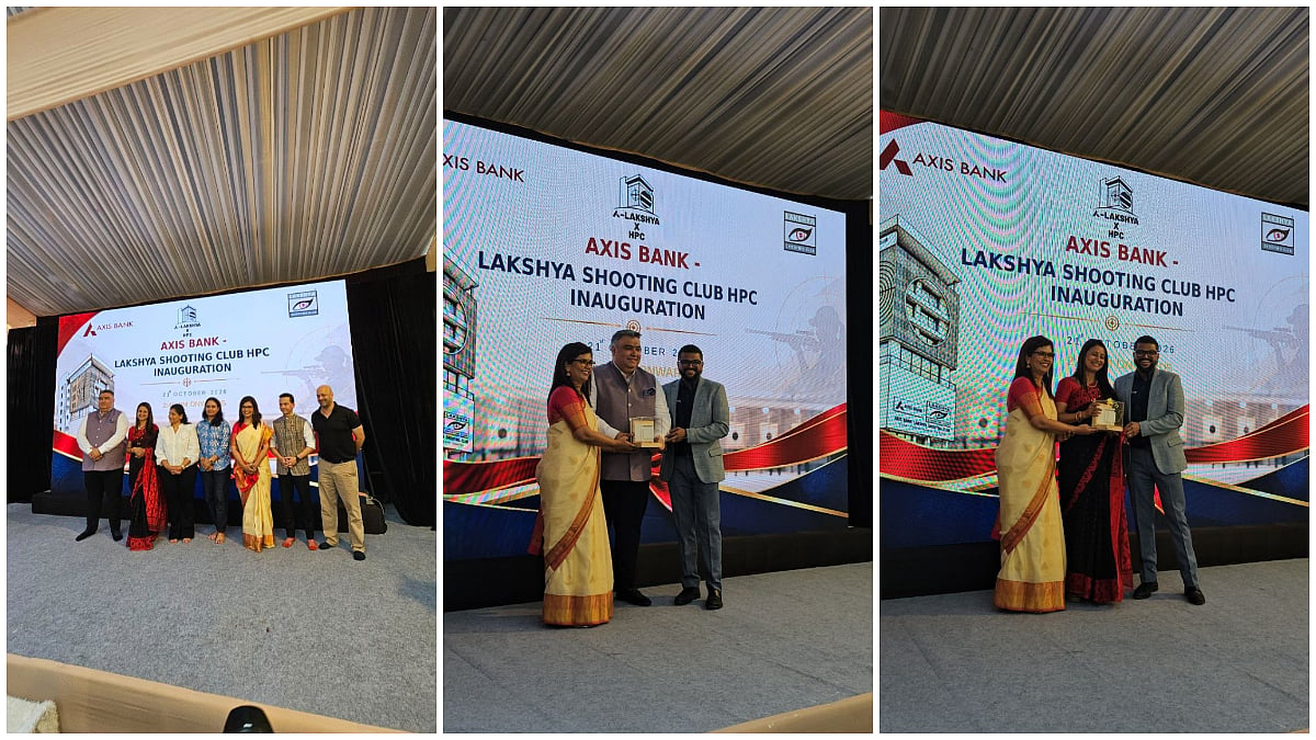 Axis Bank & Lakshya Shooting Club Proudly Inaugurate High Performance Centre For Shooting At Navi Mumbai To Bolster India's Olympic Shooting Ambitions  