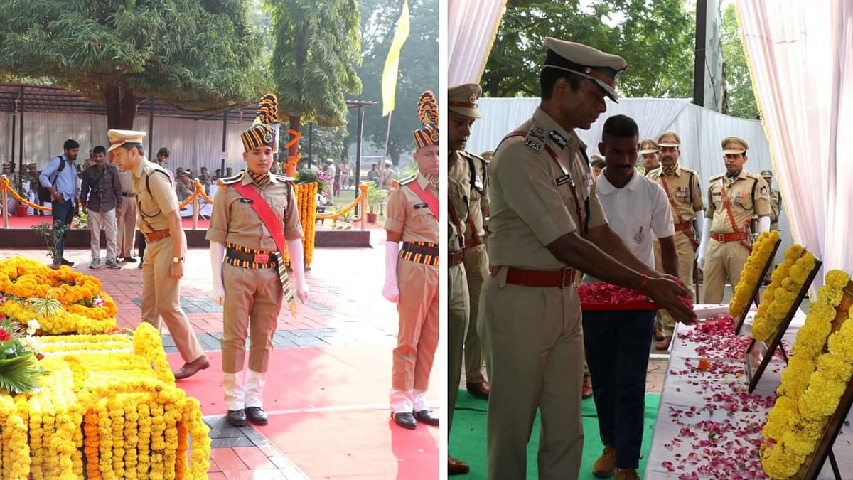 Police Pay Tribute To Martyrs On Commemoration Day - Nine From The State Among 154 Police Personnel Who Died Nationwide 