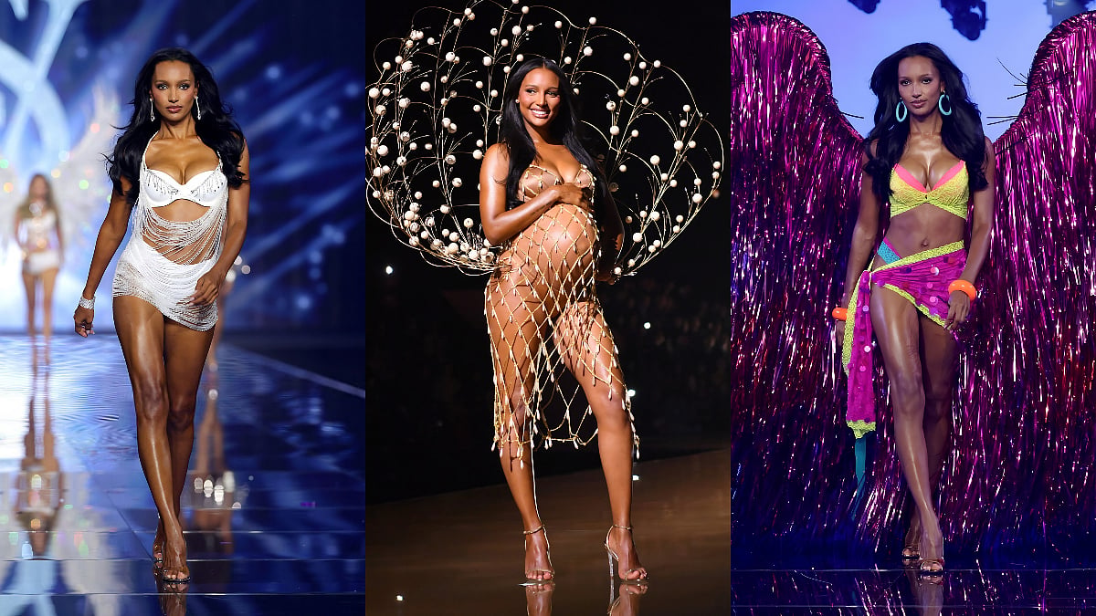 Jasmine Tookes Is Back At Victoria's Secret Runway After Her Viral Pregnancy Walk In 2025: See How She Trained Her Legs