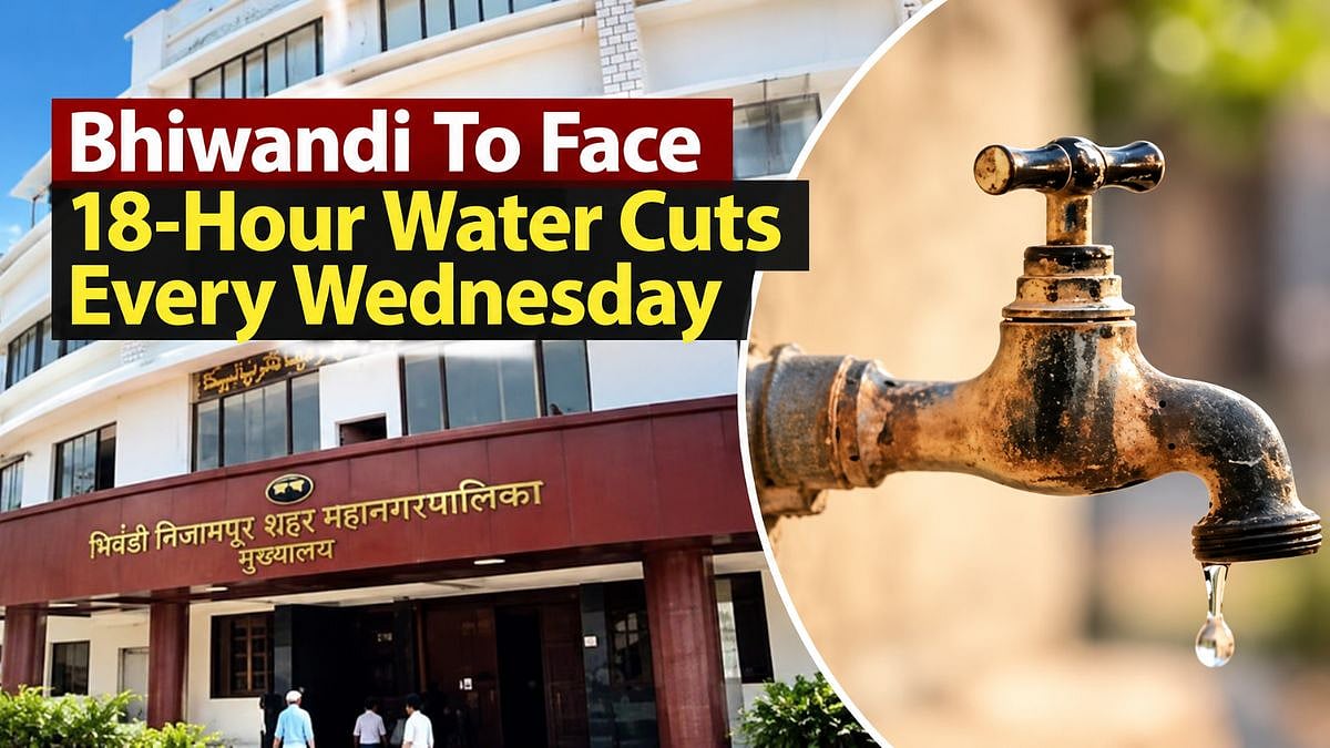 Bhiwandi To Face 18-Hour Water Cuts Every Wednesday Amid Drought Concerns; 10 Per Cent Supply Reduction Imposed
