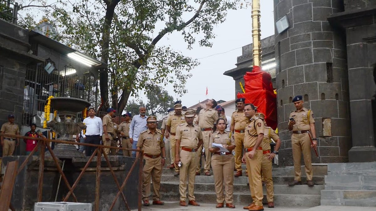 Nashik: Police Hold Security Rehearsal Ahead Of Simhastha Kumbh Flag-Hoisting On October 31