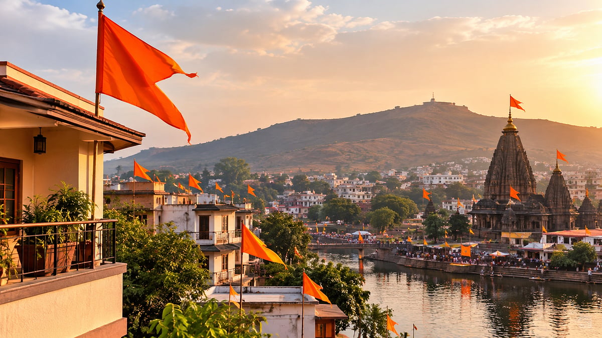Nashik: ‘Har Ghar Bhagwa’ Campaign To Cover Nashik, Trimbakeshwar With 1 Lakh Flags