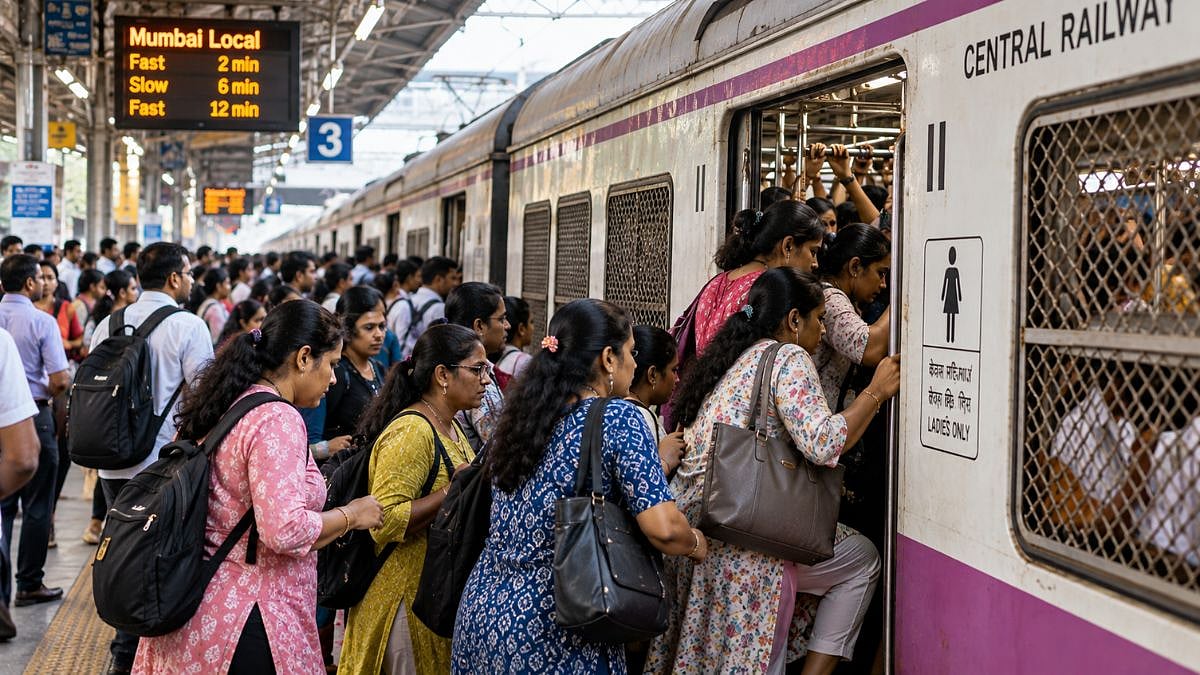 Mumbai Local Train Commuters Demand More Women’s Coaches, Lower AC Fares Amid Overcrowding And Delays