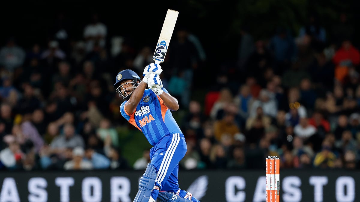 Sanju Samson Slams Explosive 23-Ball Fifty Against New Zealand In 1st T20I | IND vs NZ VIDEO