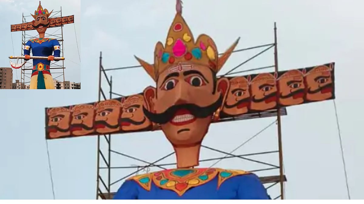 Ujjain Ravana Dahan 2026: Two More 101-Foot Effigies To Be Burnt, Satrangi Ravana To Be Main Attraction