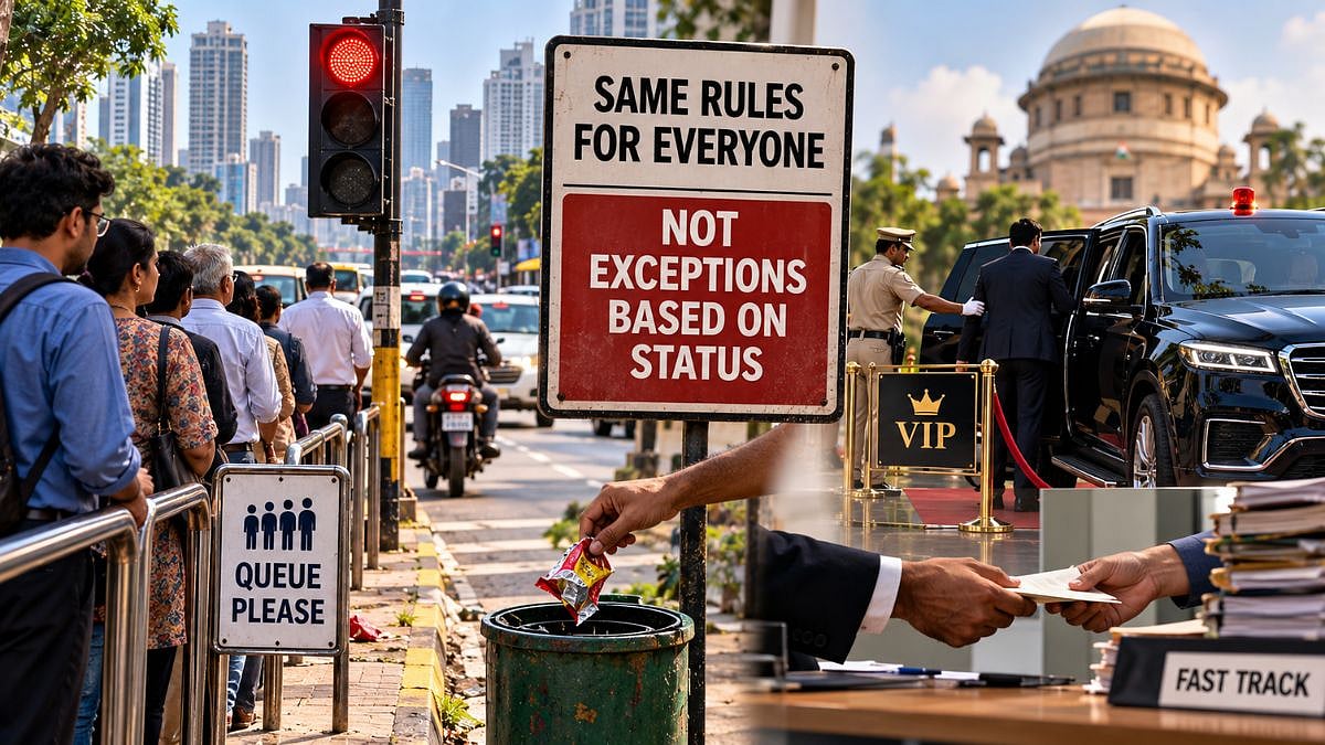 An Ethical Society Does Not Apply Rules Based On Status
