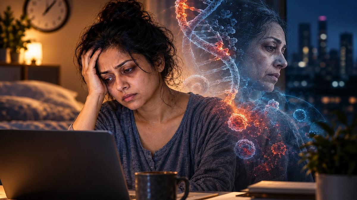 Is Chronic Stress Ageing You? Here's What It Does To Your Body
