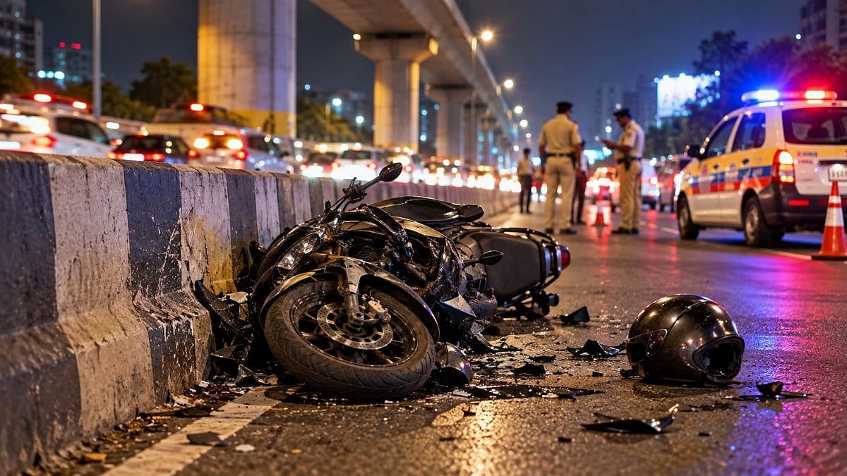 Mumbai Western Express Highway Tragedy: Teenager Dies In Jogeshwari Motorcycle Crash, 31-Year-Old Killed In Bandra Collision