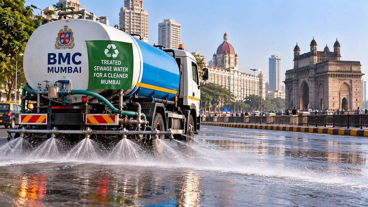 Mumbai: BMC Plans To Use Treated Sewage Water For Road Washing Amid 10 Per Cent Water Cut