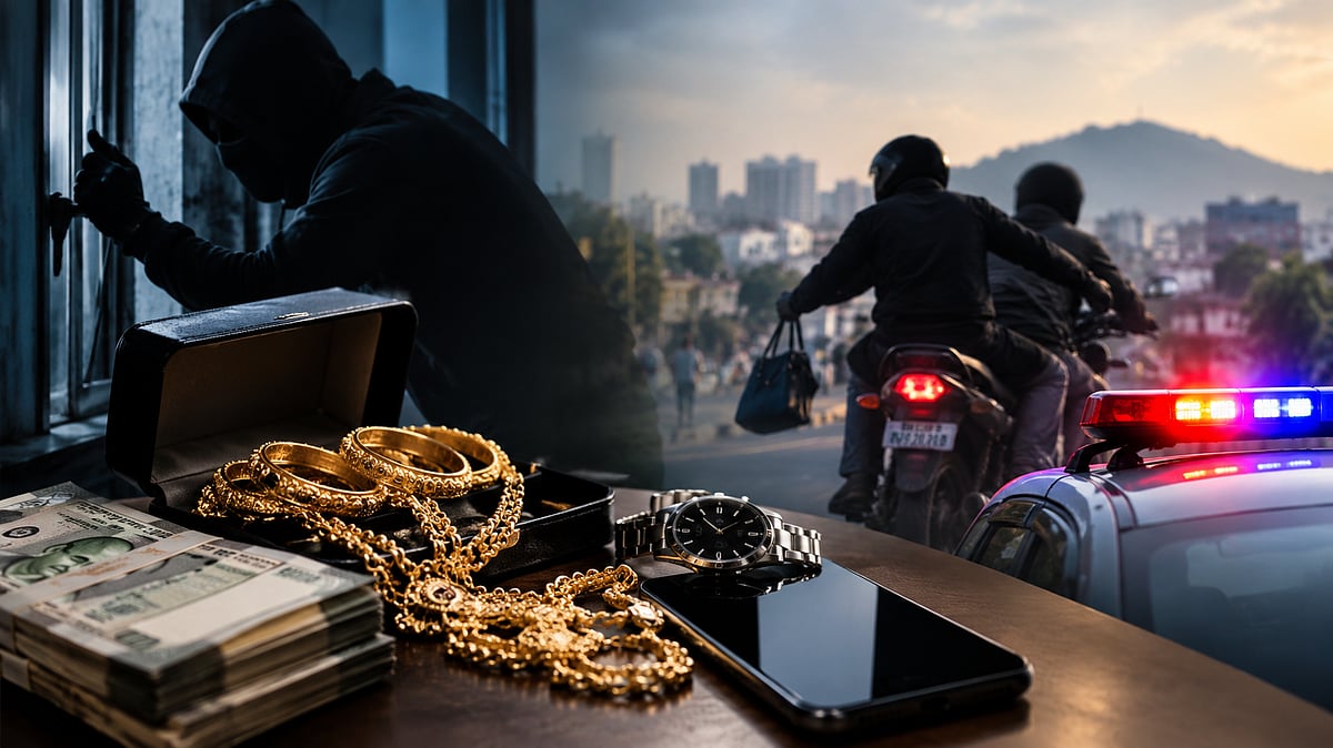 Pune: 2,159 Theft, Robbery Cases In 8 Months; Valuables Worth ₹44 Crore Stolen
