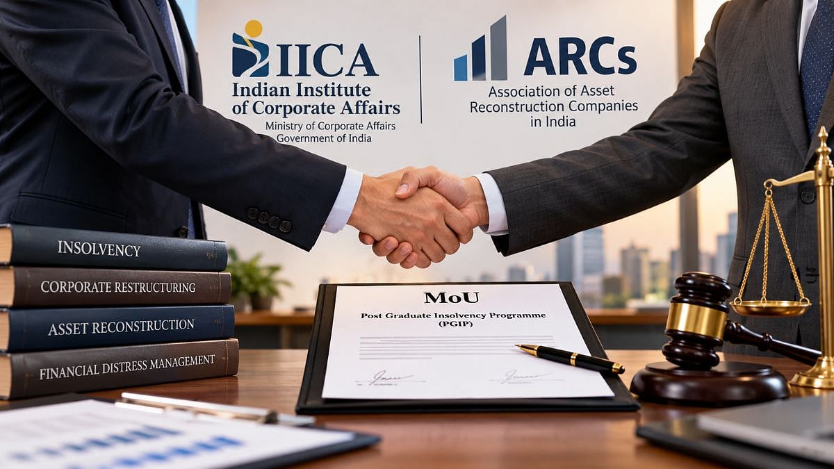 IICA Signs 5-Year MoU With ARC Association To Strengthen Insolvency Training And Research