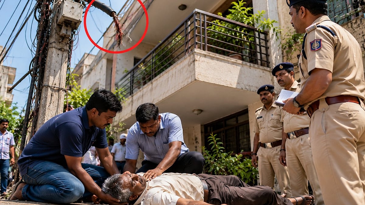 House Owner's Son & Contractor Booked After Man Dies Of Electrocution In Indore