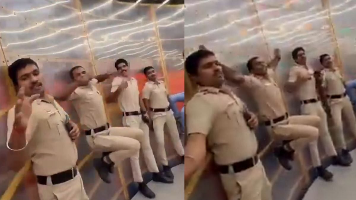 Policemen Join Public On Viral 'Zero Gravity' Amusement Ride At Mela; Video Of Their Reactions Wins Internet - WATCH