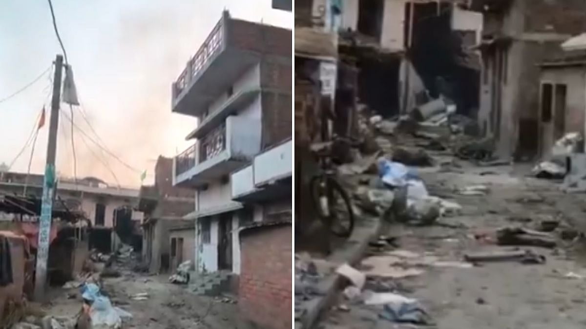 Bihar: 4 Killed, Several Injured In Explosion At Firecracker-Making House In Siwan - VIDEO