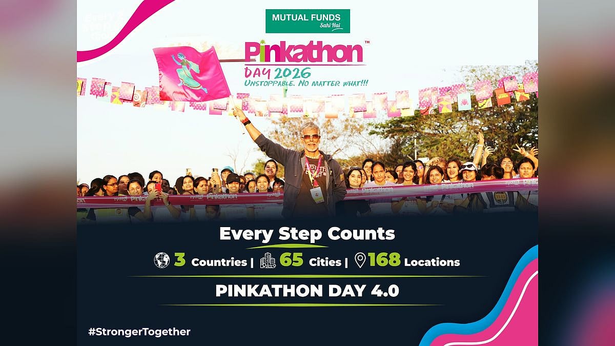 Pinkathon To Bring Together 10,000+ Participants Across 3 Countries For 4th Edition Of Pinkathon Day, With Mutual Funds Sahi Hai As Title Sponsor