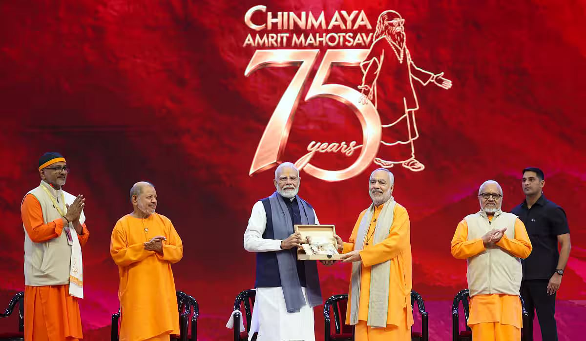 PM Modi Inaugurates Chinmaya Amrit Mahotsav Global Sammelan In New Delhi; Know About The Event 