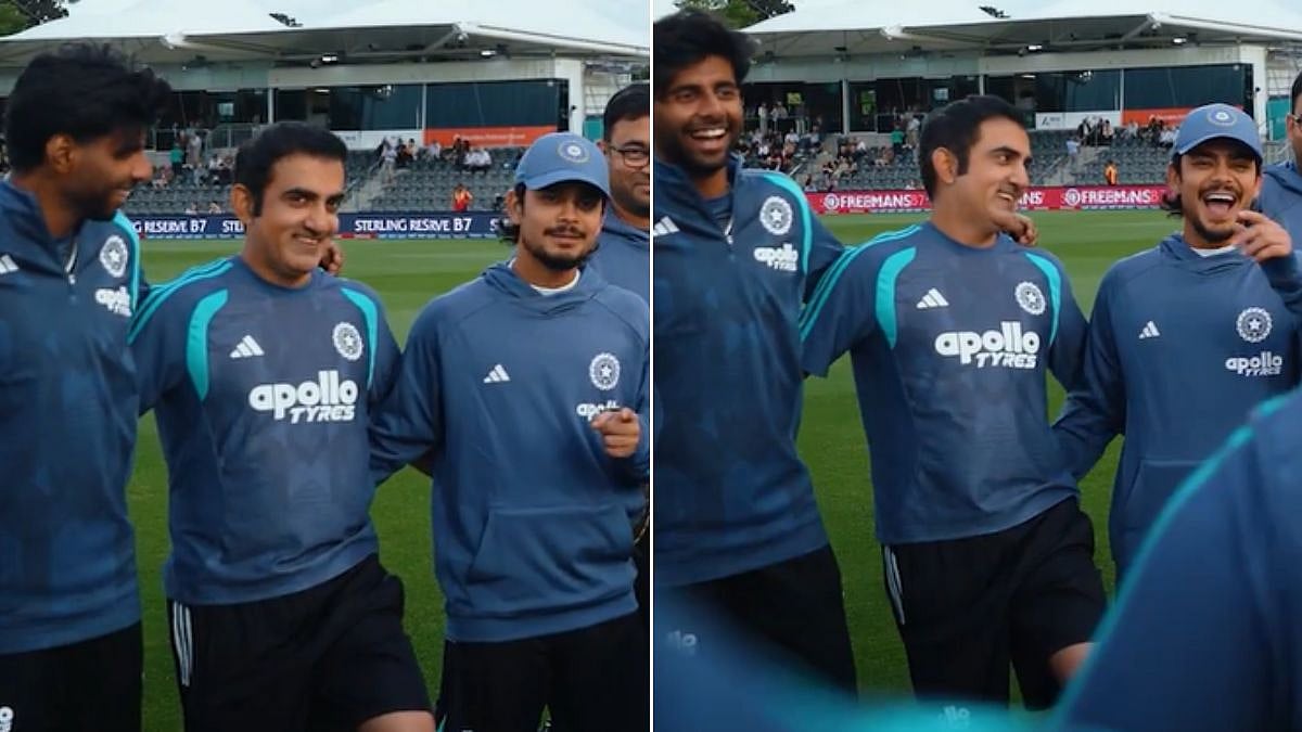 'Bari Barsi Khatan Gaya Si': Abhishek Sharma's Punjabi Rhyme In Team Talk Leaves Gautam Gambhir In Splits | VIDEO