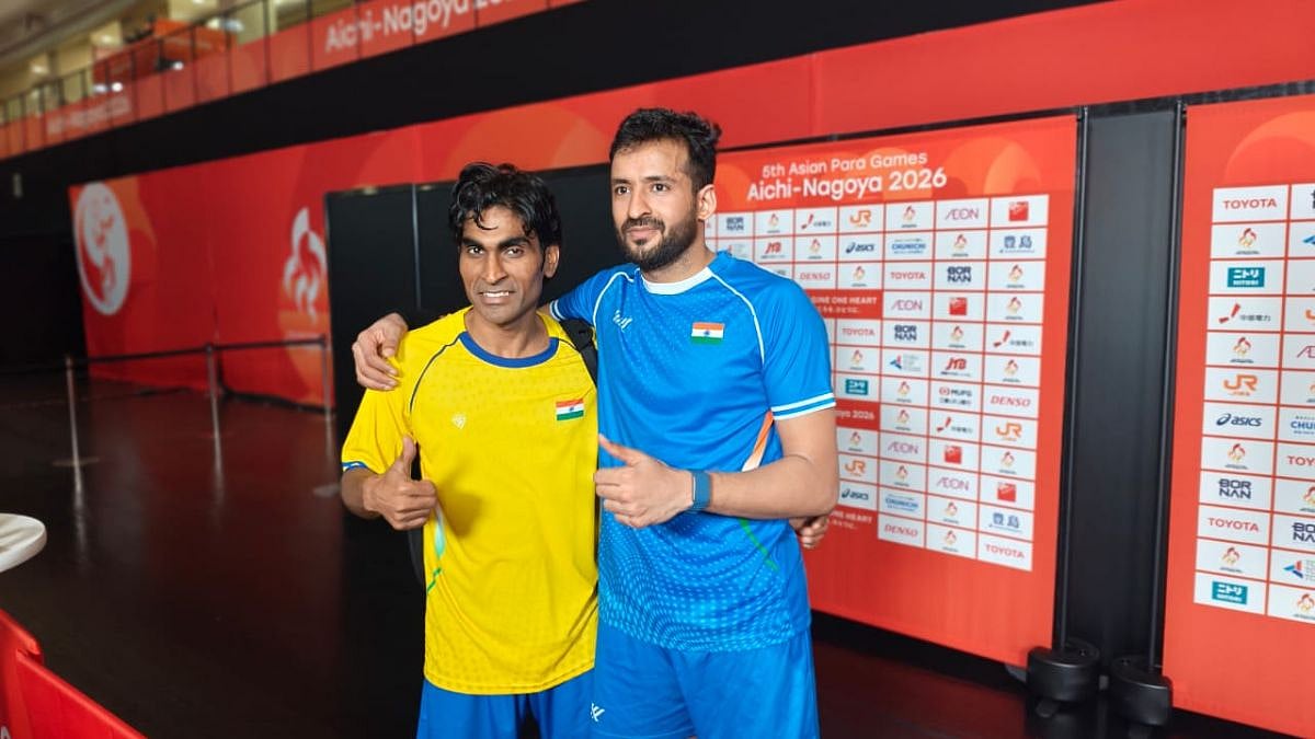 Asian Para Games 2026: Nitesh Kumar Beats Pramod Bhagat 21-18, 21-16 In All-Indian Final To Clinch Men's SL3 Badminton Gold As Bhagat Takes Silver