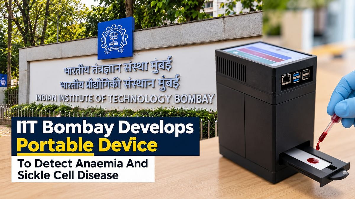 IIT Bombay Develops Portable, Low-Cost Device To Detect Anaemia, Sickle Cell Disease