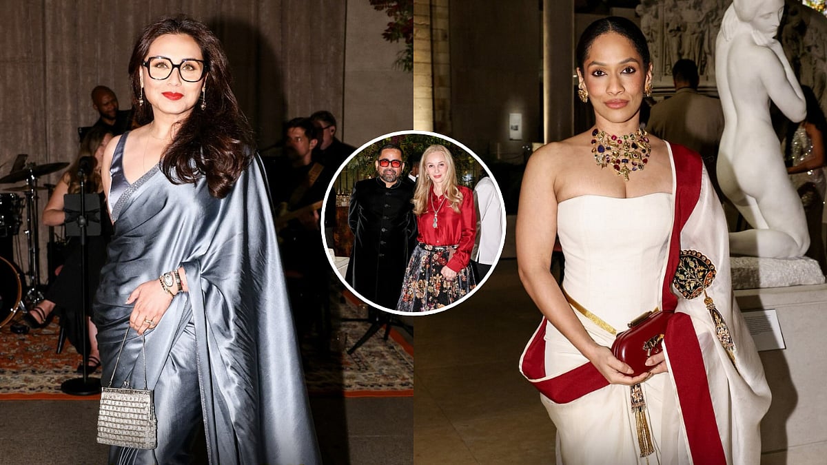 Rani Mukerji, Masaba Gupta Bring Desi Glamour To Sabyasachi's Diwali Party At The Met In New York