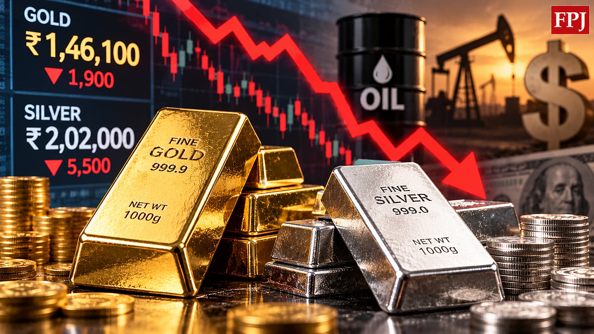 Gold, Silver Prices Fall For Third Consecutive Session; Silver Loses ₹30,000 Per Kg Since September 30